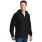 Sport-Tek® Super Heavyweight Full-Zip Hooded Sweatshirt - Black
