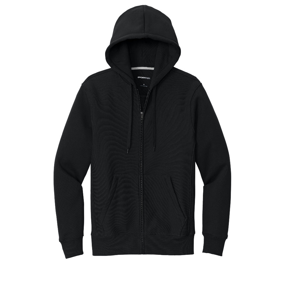 Sport-Tek® Super Heavyweight Full-Zip Hooded Sweatshirt - Black