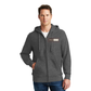Sport-Tek® Super Heavyweight Full-Zip Hooded Sweatshirt - Graphite Heather