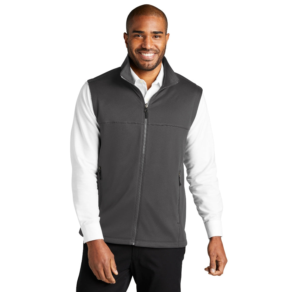 Port Authority® Collective Smooth Fleece Vest - Graphite