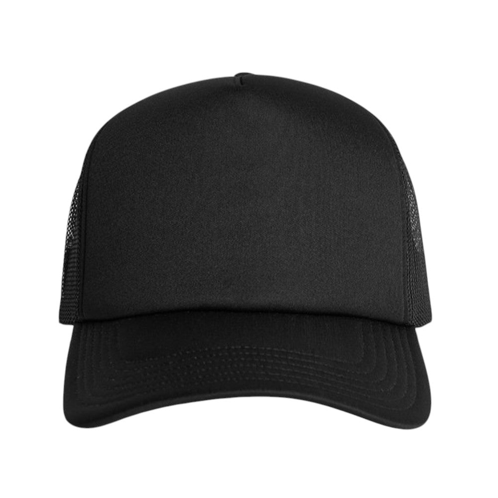 Retro Trucker Cap - Black
