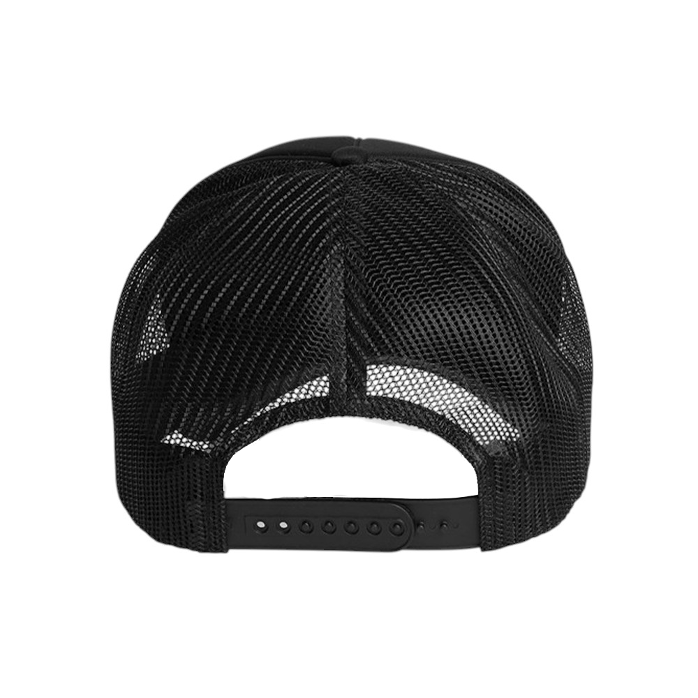 Retro Trucker Cap - Black