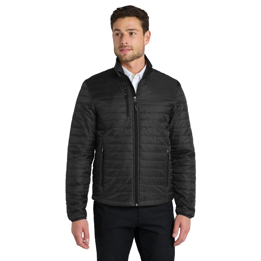 Port Authority® Packable Puffy Jacket - Deep Black