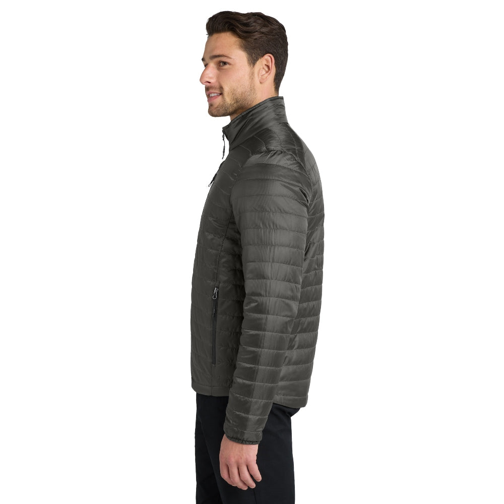 Port Authority® Packable Puffy Jacket - Sterling/Graphite