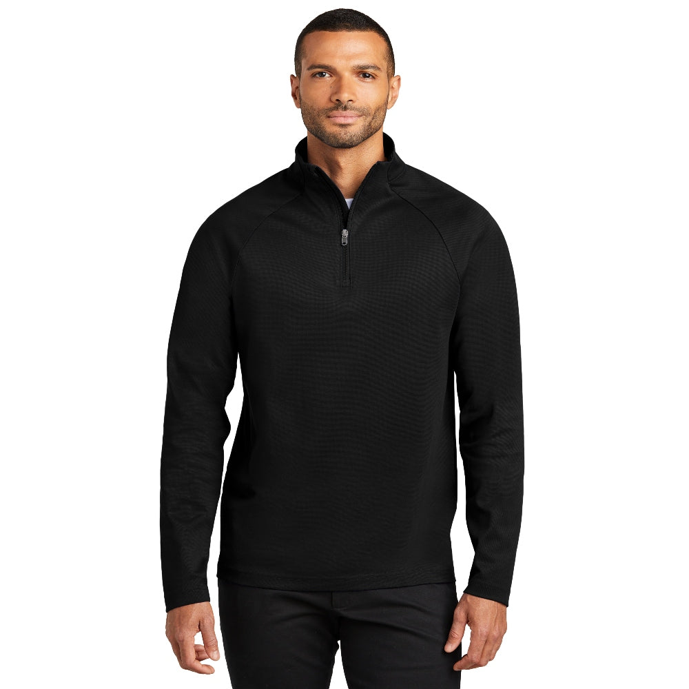Port Authority® C-FREE® Cypress 1/4-Zip - Deep Black