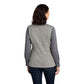 Port Authority® Women's Sweater Fleece Vest - Grey Heather