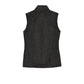 Port Authority® Women's Sweater Fleece Vest - Black Heather