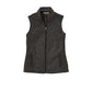 Port Authority® Women's Sweater Fleece Vest - Black Heather