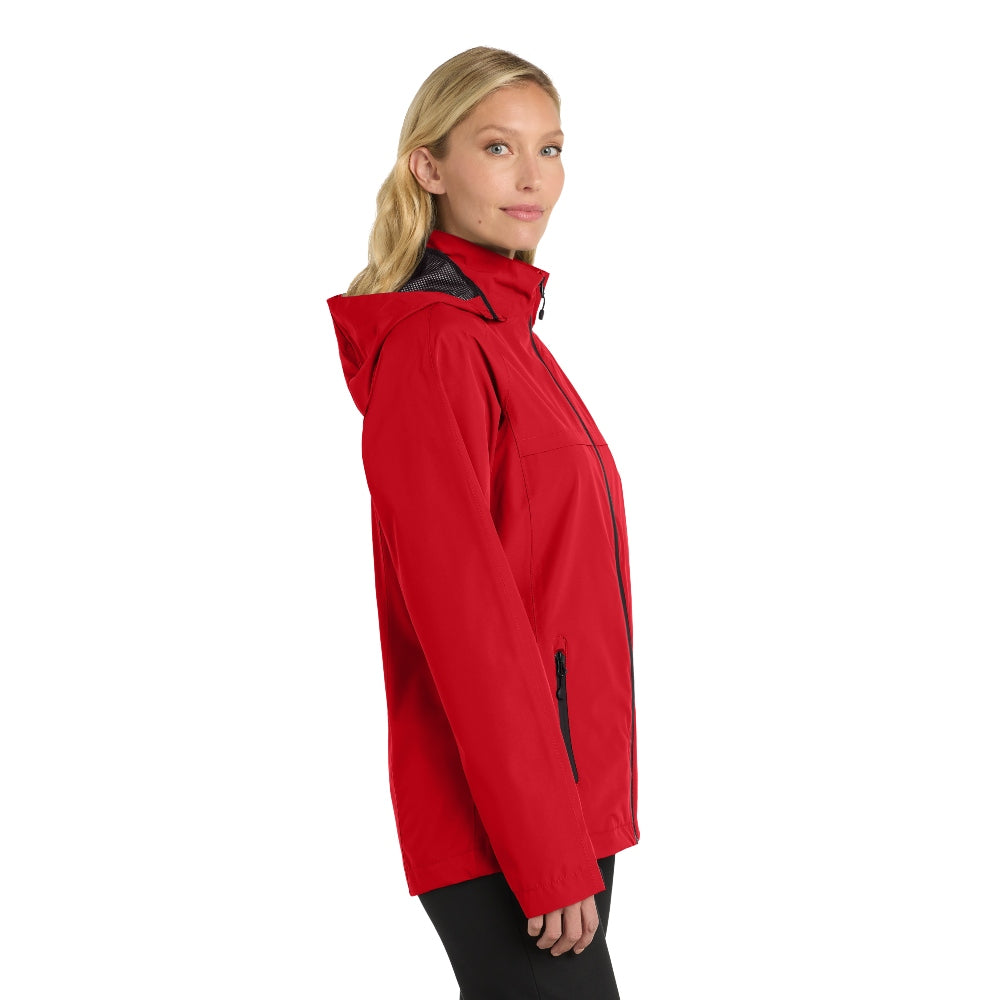 Port Authority® Women's Torrent Waterproof Jacket - Deep Red