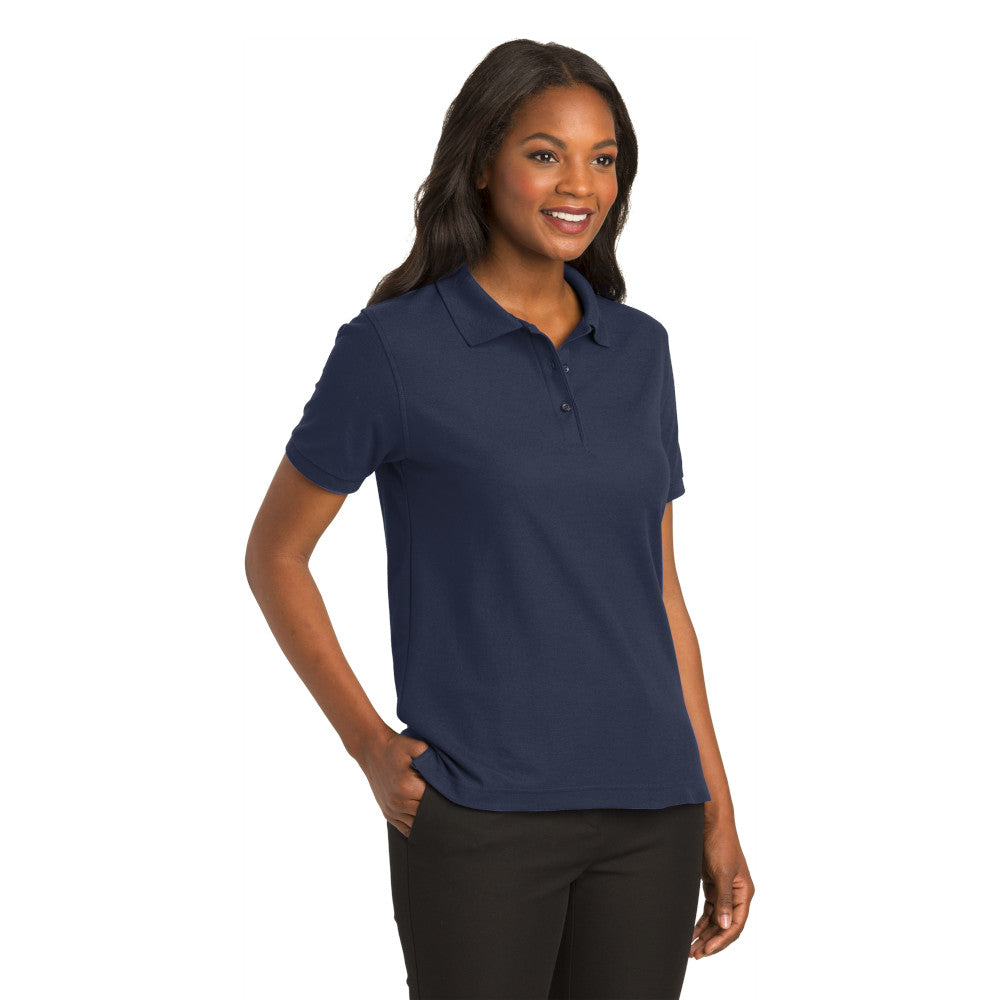 Port Authority® Women's Silk Touch™ Polo - Navy