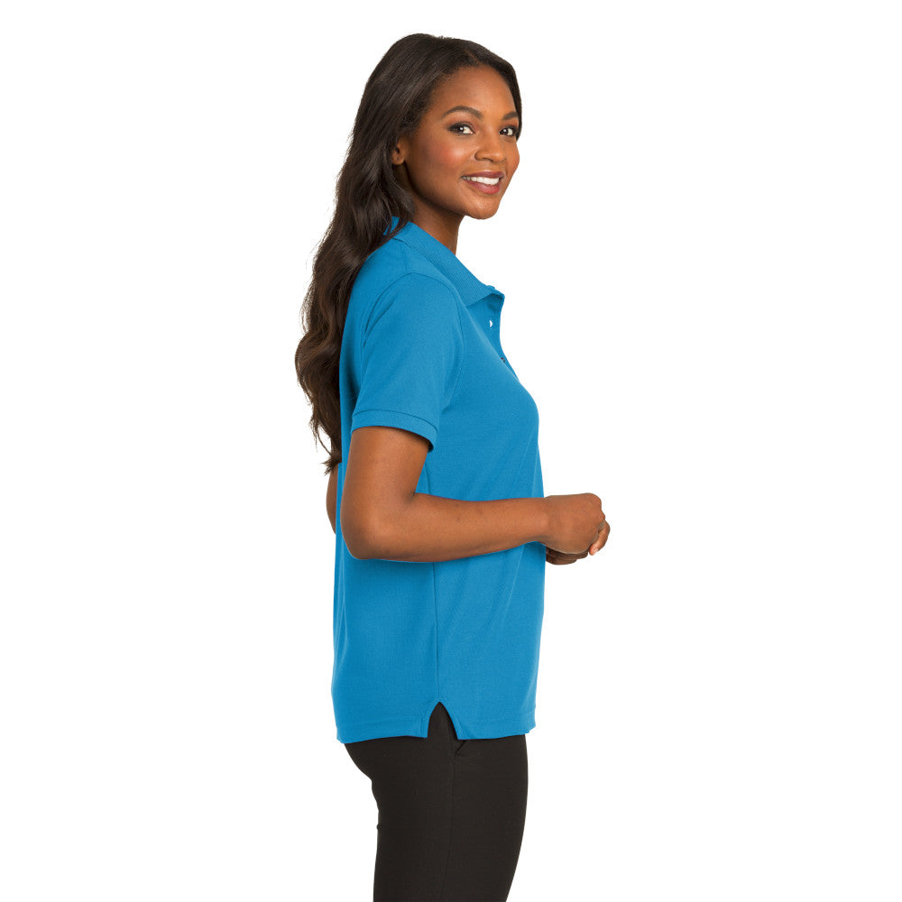 Port Authority® Women's Silk Touch™ Polo - Turquoise