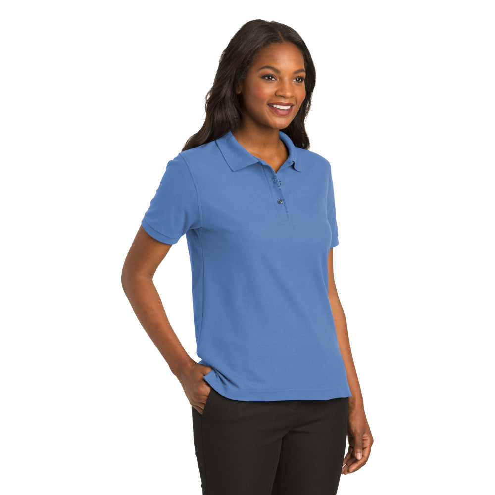 Port Authority® Women's Silk Touch™ Polo - Ultramarine Blue