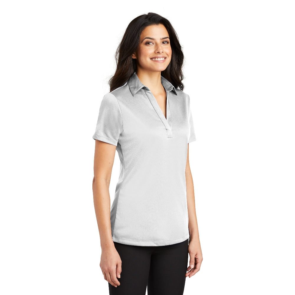 Port Authority® Women's Silk Touch™ Performance Polo - White