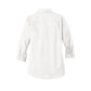 Port Authority® Women's 3/4-Sleeve SuperPro™ Twill Shirt - White
