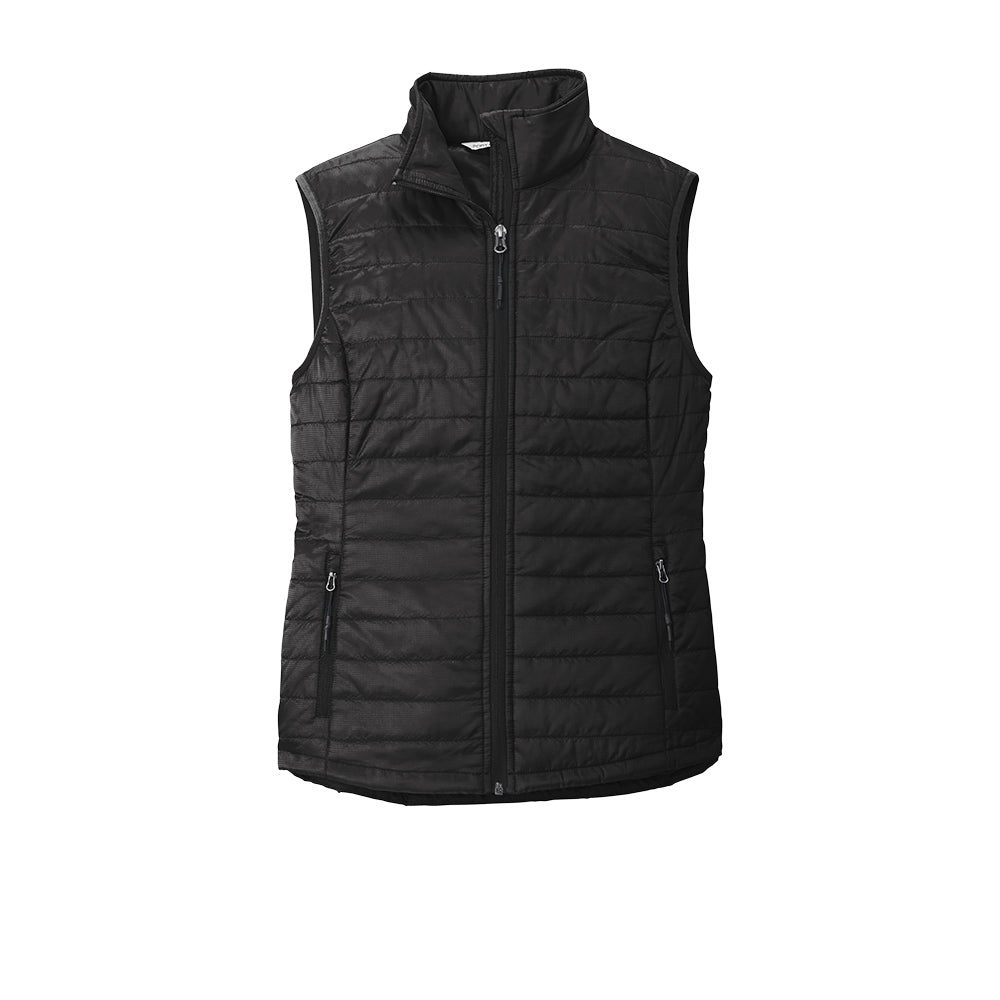 Port Authority® Women's Packable Puffy Vest - Black
