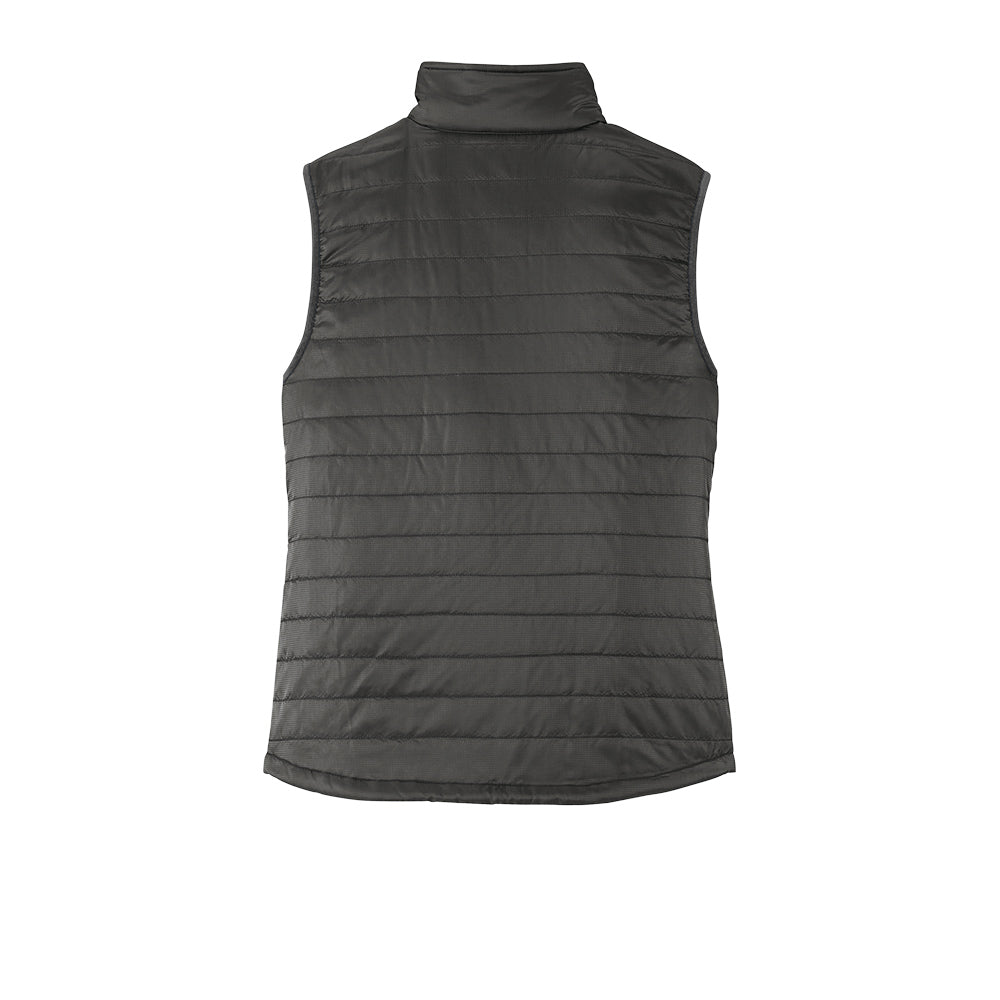 Port Authority® Women's Packable Puffy Vest - Sterling Grey/Graphite