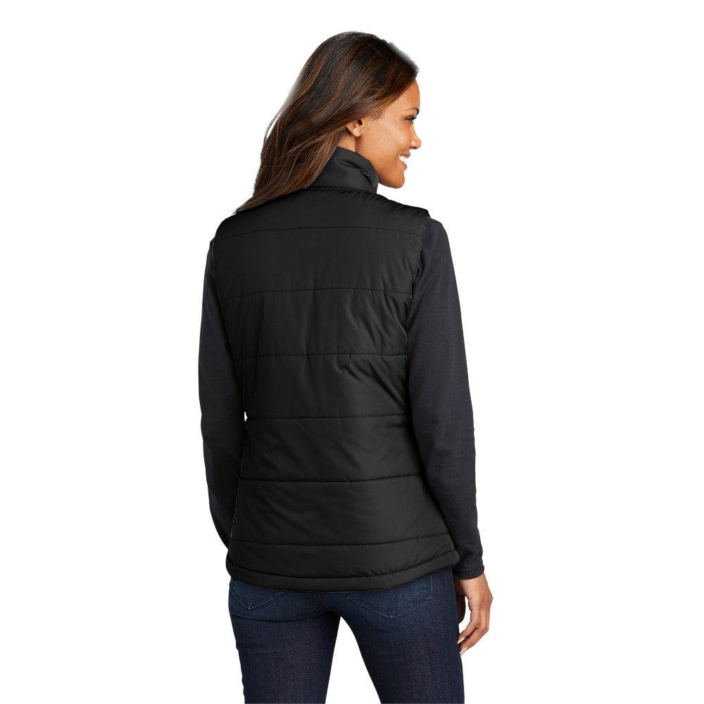Port Authority® Women's Puffer Vest - Deep Black