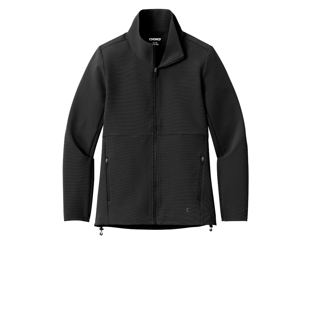 OGIO® Women’s Kinetic Soft Shell - Black