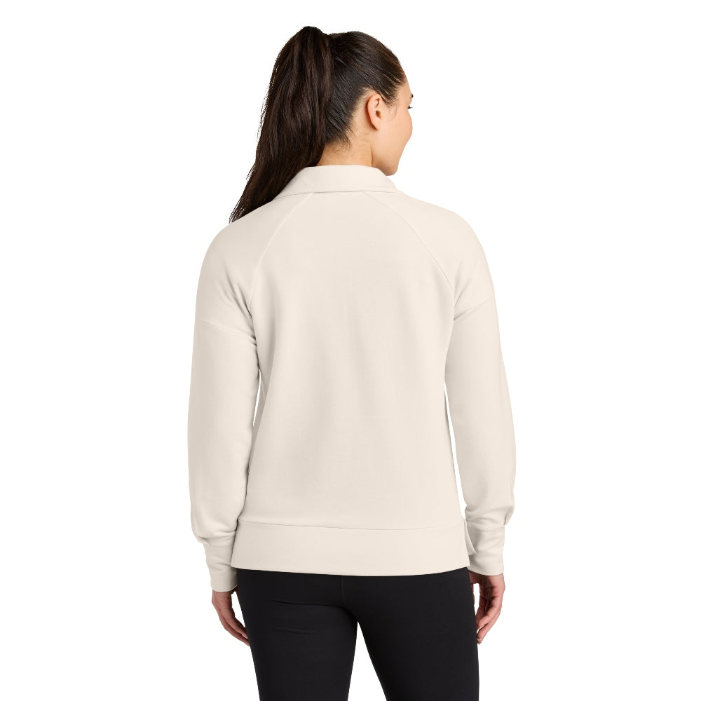 OGIO® Women’s Luuma 1/2-Zip - Light Suede