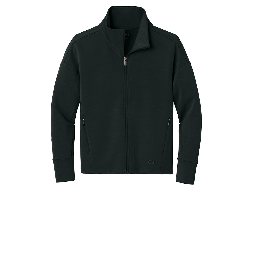 OGIO® Women’s Transcend Full-Zip - Black