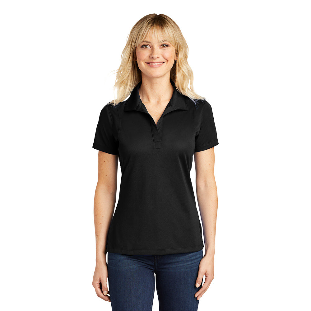 Sport-Tek® Women's Micropique Sport-Wick® Polo - Black