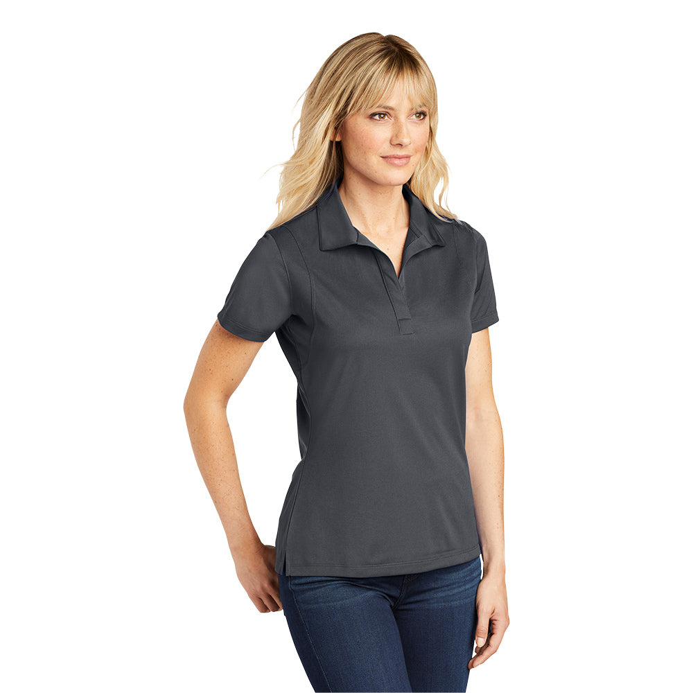Sport-Tek® Women's Micropique Sport-Wick® Polo - Grey Concrete