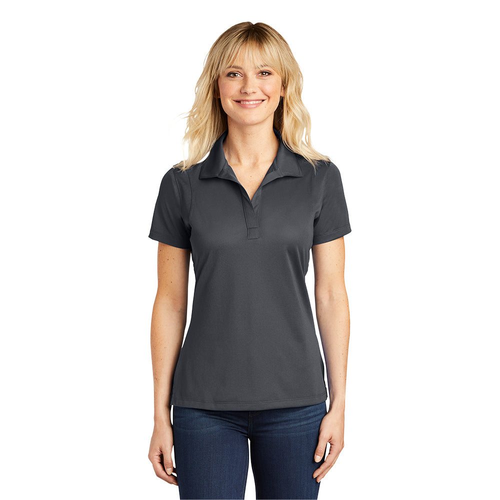 Sport-Tek® Women's Micropique Sport-Wick® Polo - Iron Grey