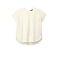 Mercer+Mettle® Women's Stretch Crepe Crew - Ivory Chiffon
