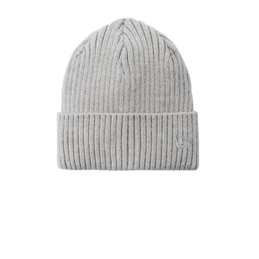 New Era® Core Classic Cuff Beanie - Heather Grey