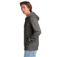 New Era® Comeback Fleece Full-Zip Hoodie - Dark Heather Grey