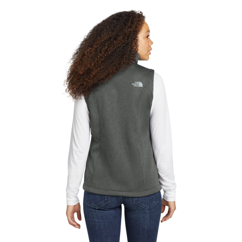 The North Face® Women's Ridgewall Soft Shell Vest - Dark Grey Heather