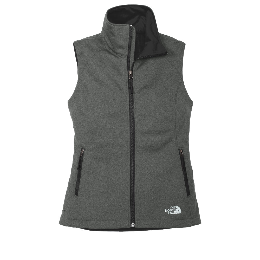 The North Face® Women's Ridgewall Soft Shell Vest - Dark Grey Heather