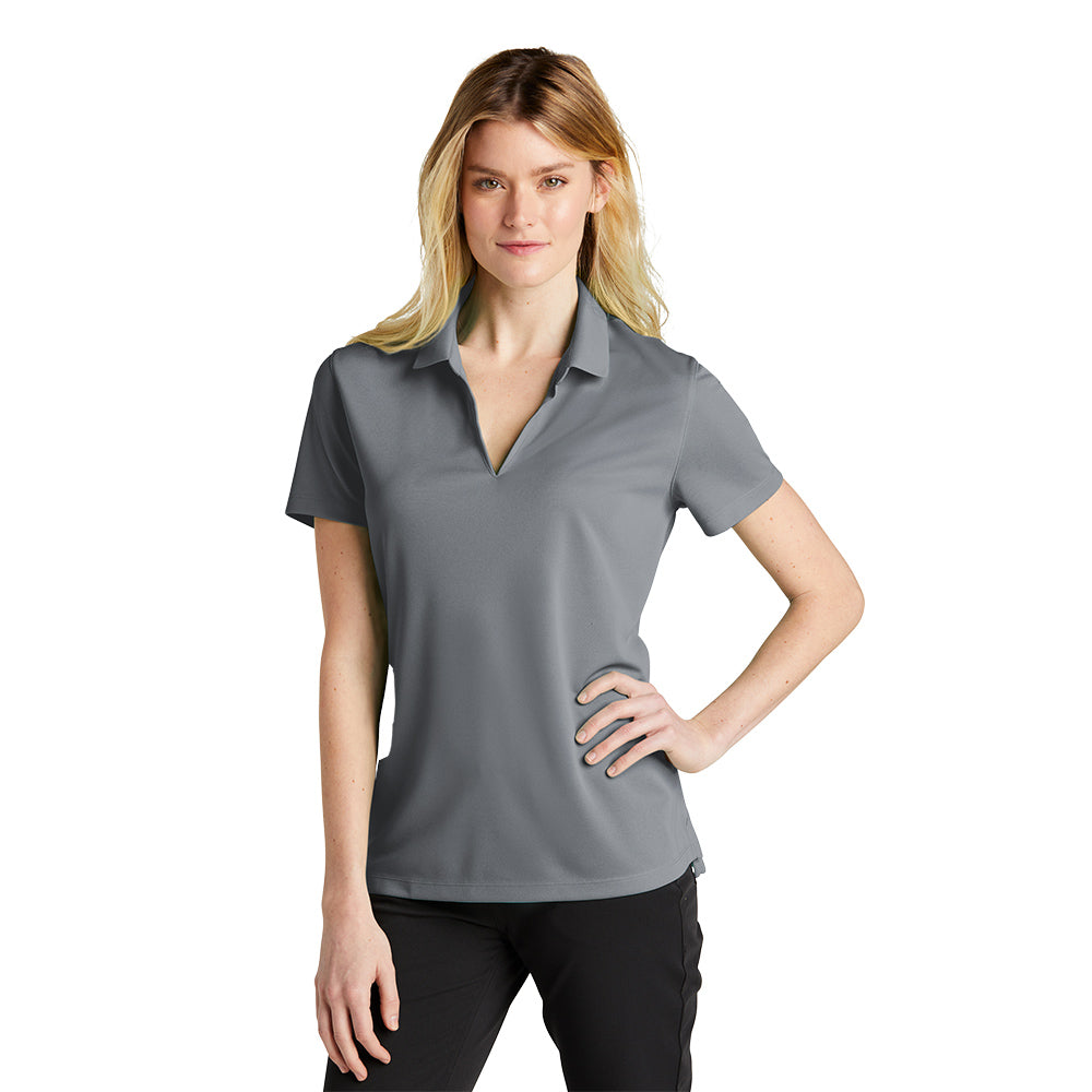 Nike Women's Dri-FIT Micro Pique 2.0 Polo - Cool Grey