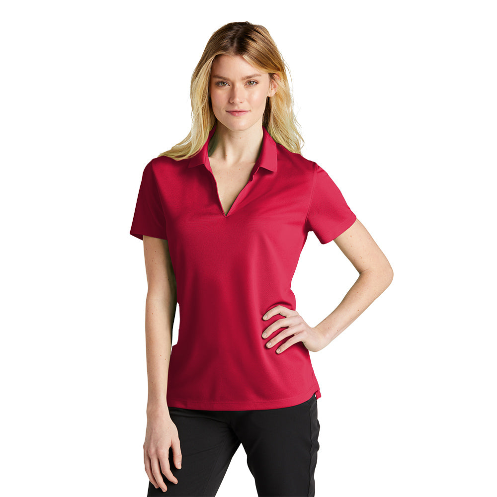 Nike Women's Dri-FIT Micro Pique 2.0 Polo - University Red