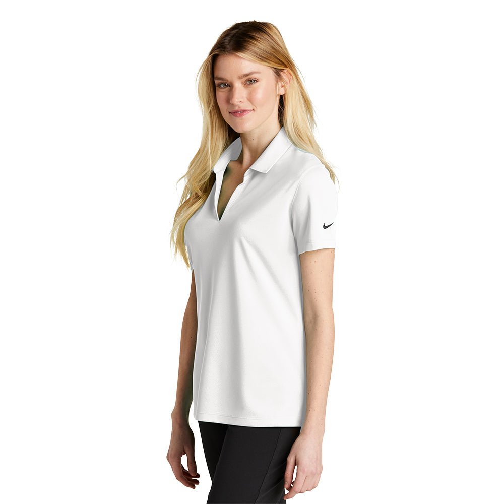 Nike Women's Dri-FIT Micro Pique 2.0 Polo - White