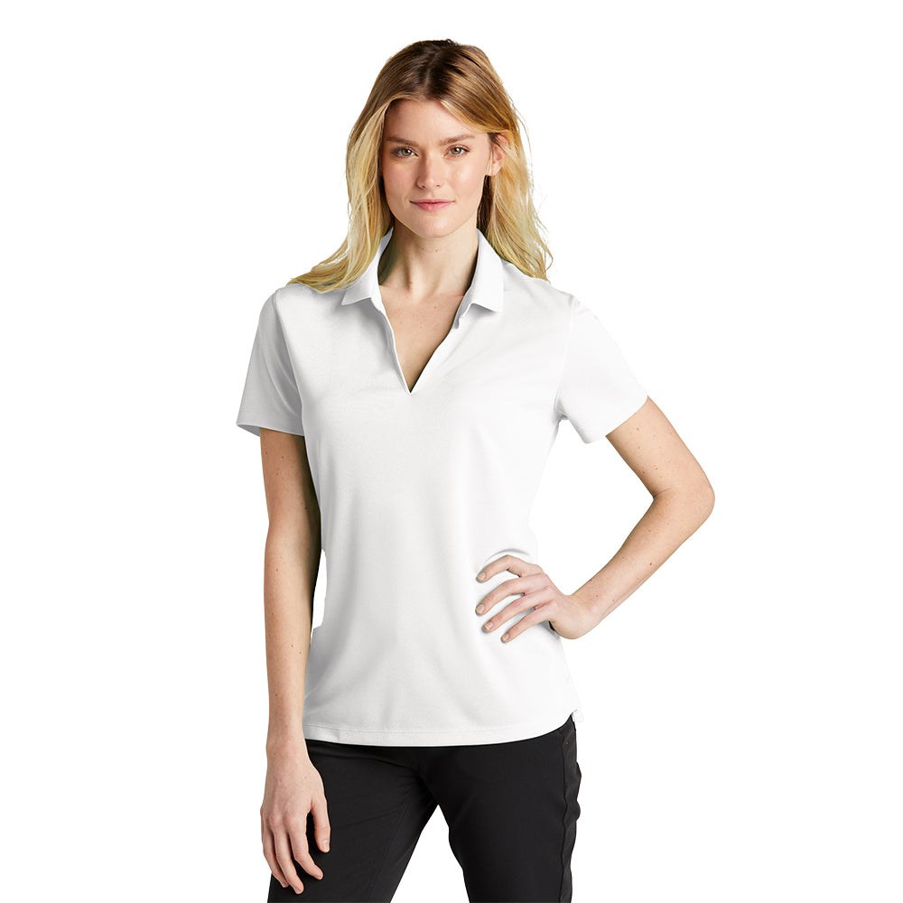 Nike Women's Dri-FIT Micro Pique 2.0 Polo - White