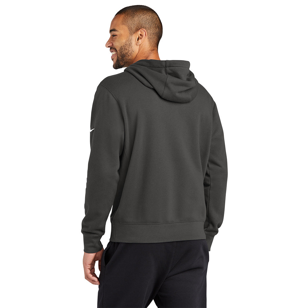 Nike Club Fleece Sleeve Swoosh Pullover Hoodie - Anthracite