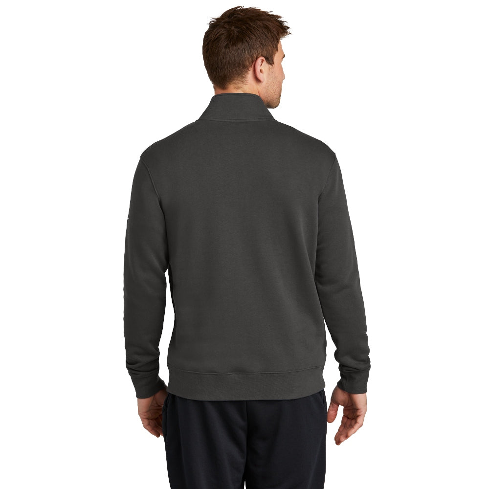 Nike Club Fleece Sleeve Swoosh 1/2-Zip - Anthracite