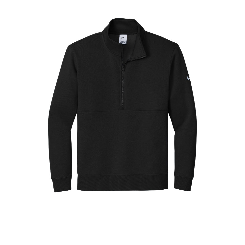 Nike Club Fleece Sleeve Swoosh 1/2-Zip - Black