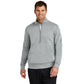 Nike Club Fleece Sleeve Swoosh 1/2-Zip - Dark Grey Heather