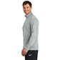 Nike Club Fleece Sleeve Swoosh 1/2-Zip - Dark Grey Heather