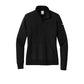 Nike Women's Club Fleece Sleeve Swoosh 1/2-Zip - Black