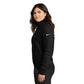 Nike Women's Club Fleece Sleeve Swoosh 1/2-Zip - Black