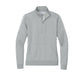 Nike Women's Club Fleece Sleeve Swoosh 1/2-Zip - Dark Grey Heather