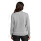 Nike Women's Club Fleece Sleeve Swoosh 1/2-Zip - Dark Grey Heather