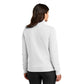 Nike Women's Club Fleece Sleeve Swoosh 1/2-Zip - White