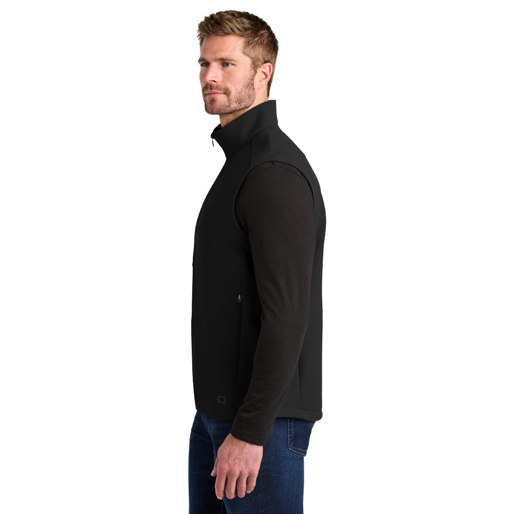 OGIO® Kinetic Soft Shell Vest - Black