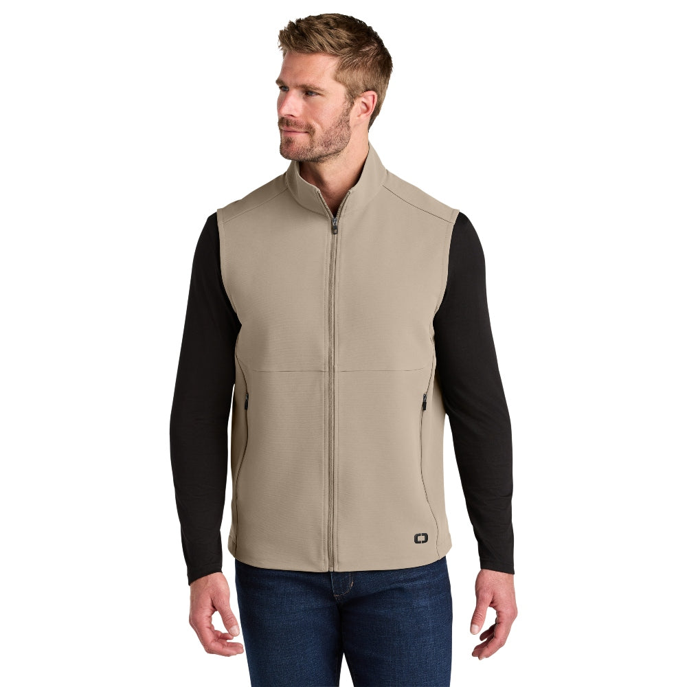 OGIO® Kinetic Soft Shell Vest - Sahara – Company Apparel & Merchandise ...