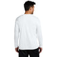 Port & Co™ Long Sleeve Performance Tee - White
