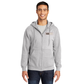 Port & Co™ Essential Fleece Full-Zip Hooded Sweatshirt - Ash